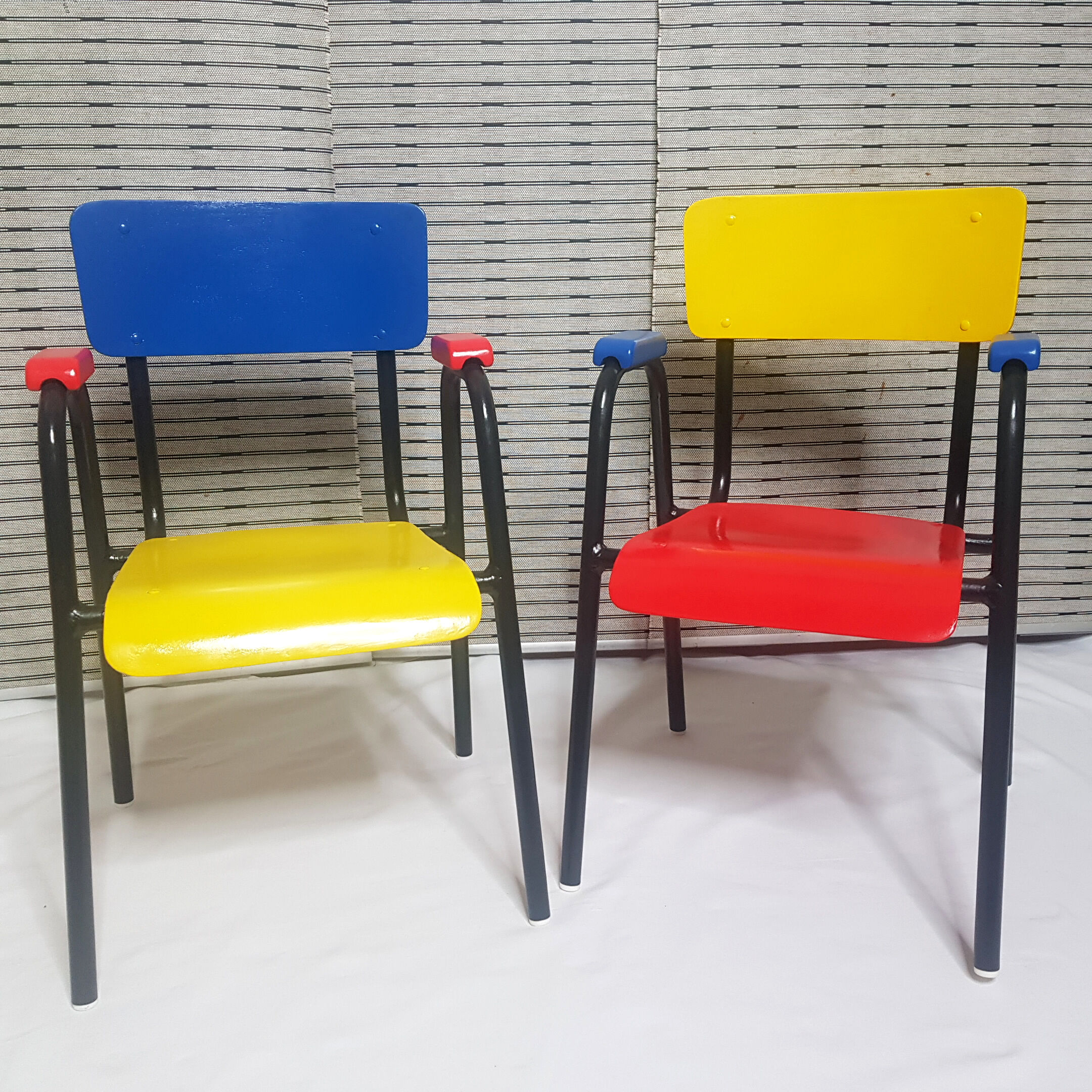 Pair of vintage children's chairs