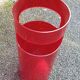 Space age wastebasket