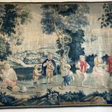 Tapisserie De Lille En Laine Et Soie Du 18° Siècle d'Après Teniers De l'Ate