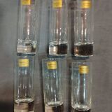vintage: set of 6 liqueur (or digestive) glasses in Arques Luminarc glass