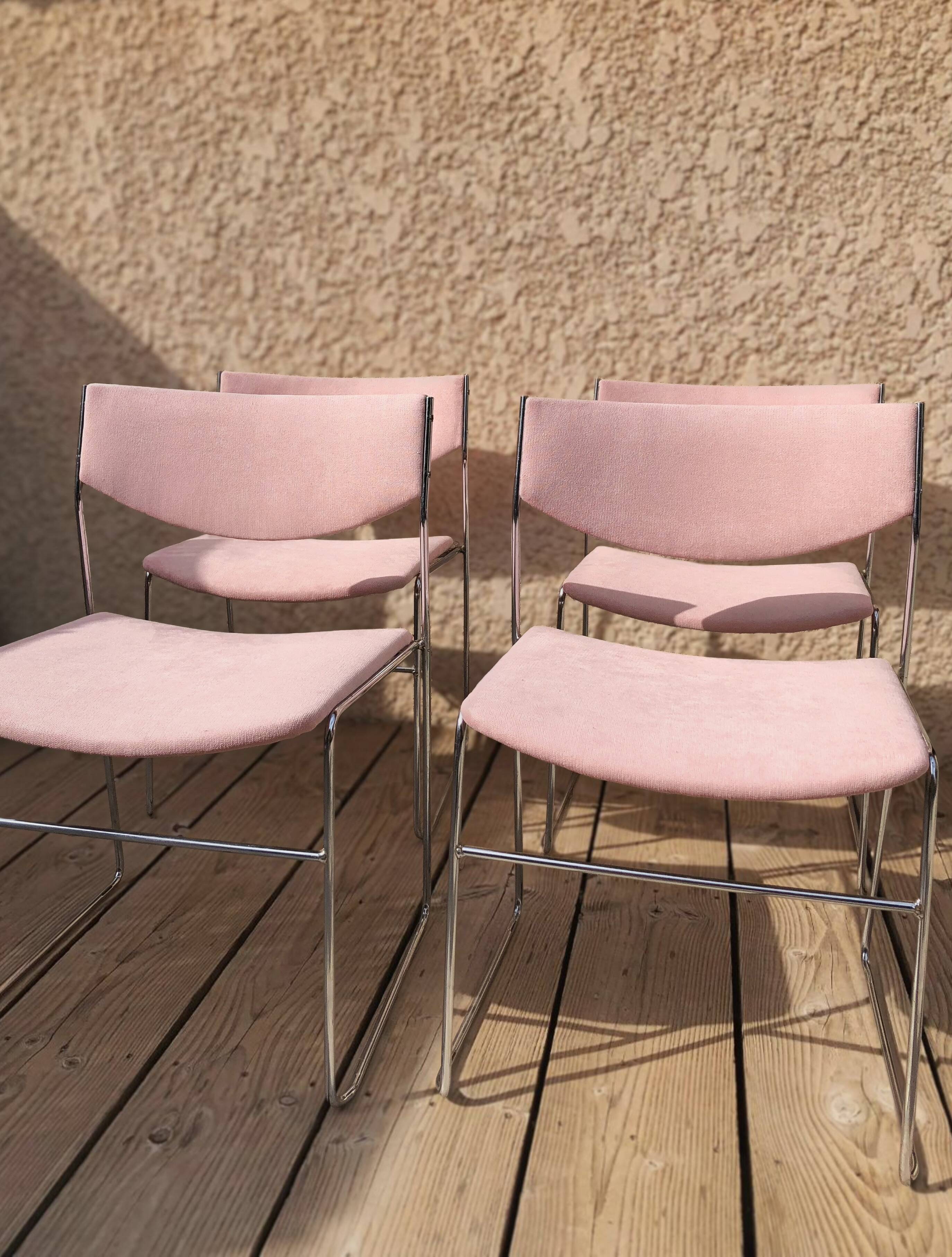 4 chaises vintages