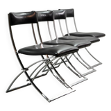 Vintage Marcello Cuneo Dining Chairs for Mobel Italia, 1980s