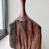 Vase Sculpture 20th Century Australian Rosewood DLG Doug Ayers