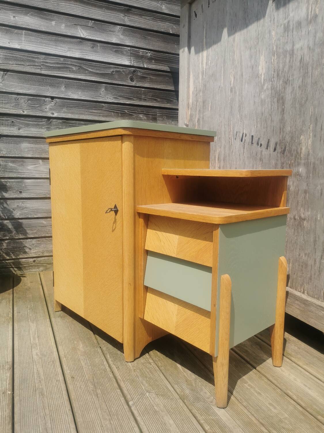 Commode bureau vintage