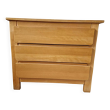 Commode style with rounded edges.