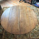 Table ronde en bois