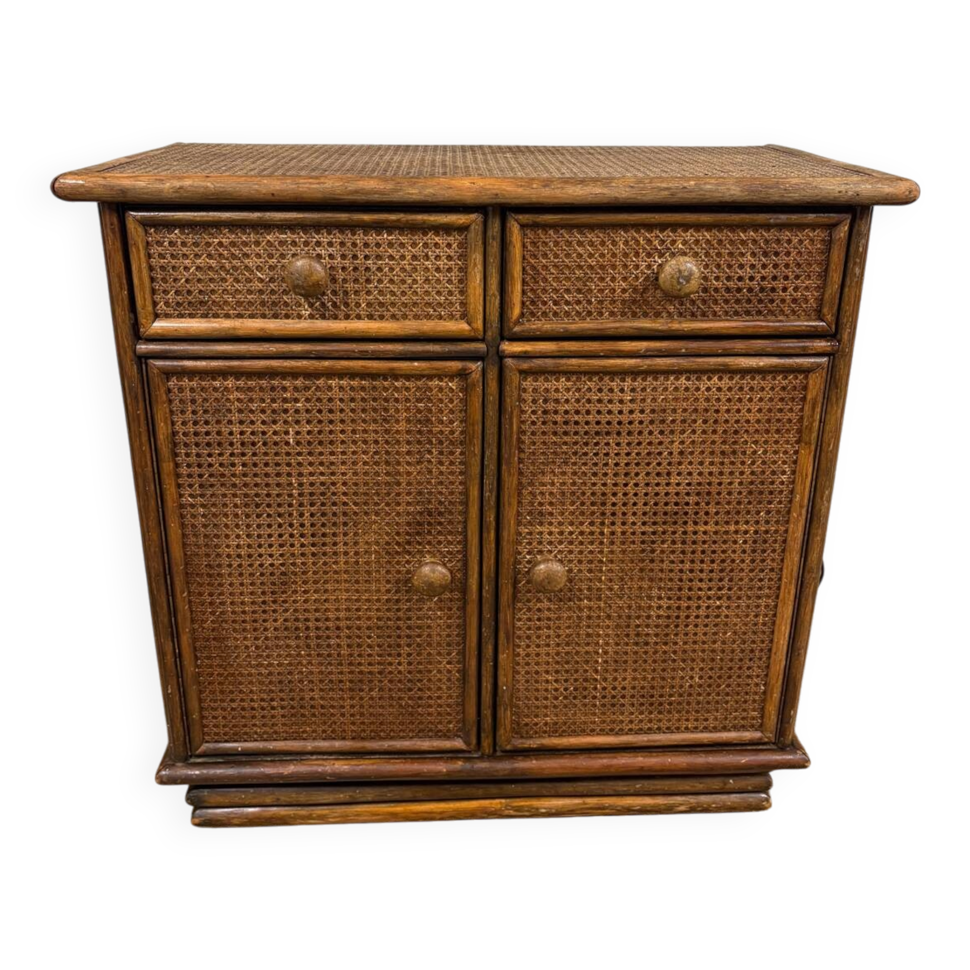 Rattan sideboard