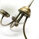 Chandelier with glass globes, Czechoslovakia, 1930s