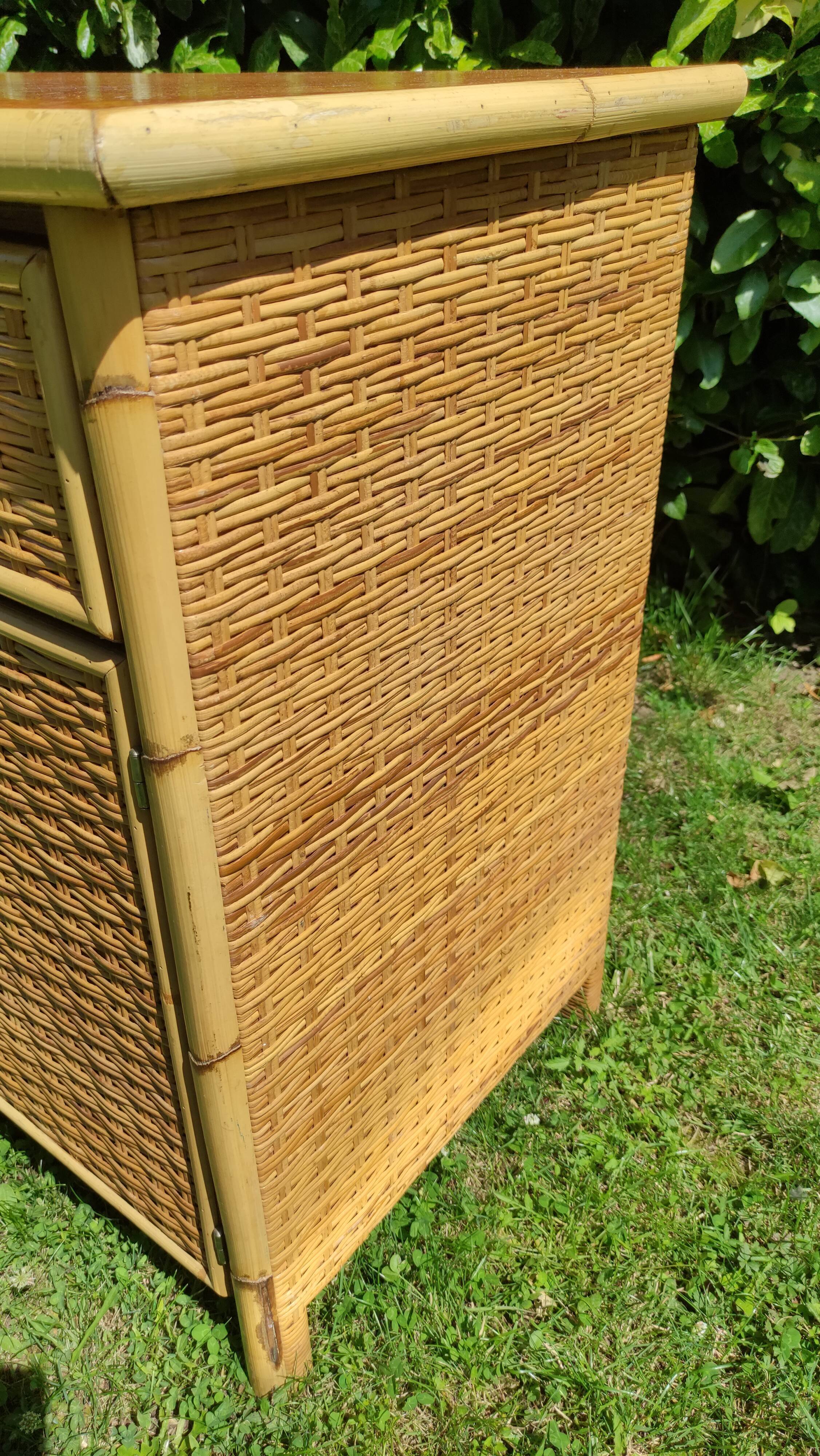 Vintage rattan and bamboo furniture