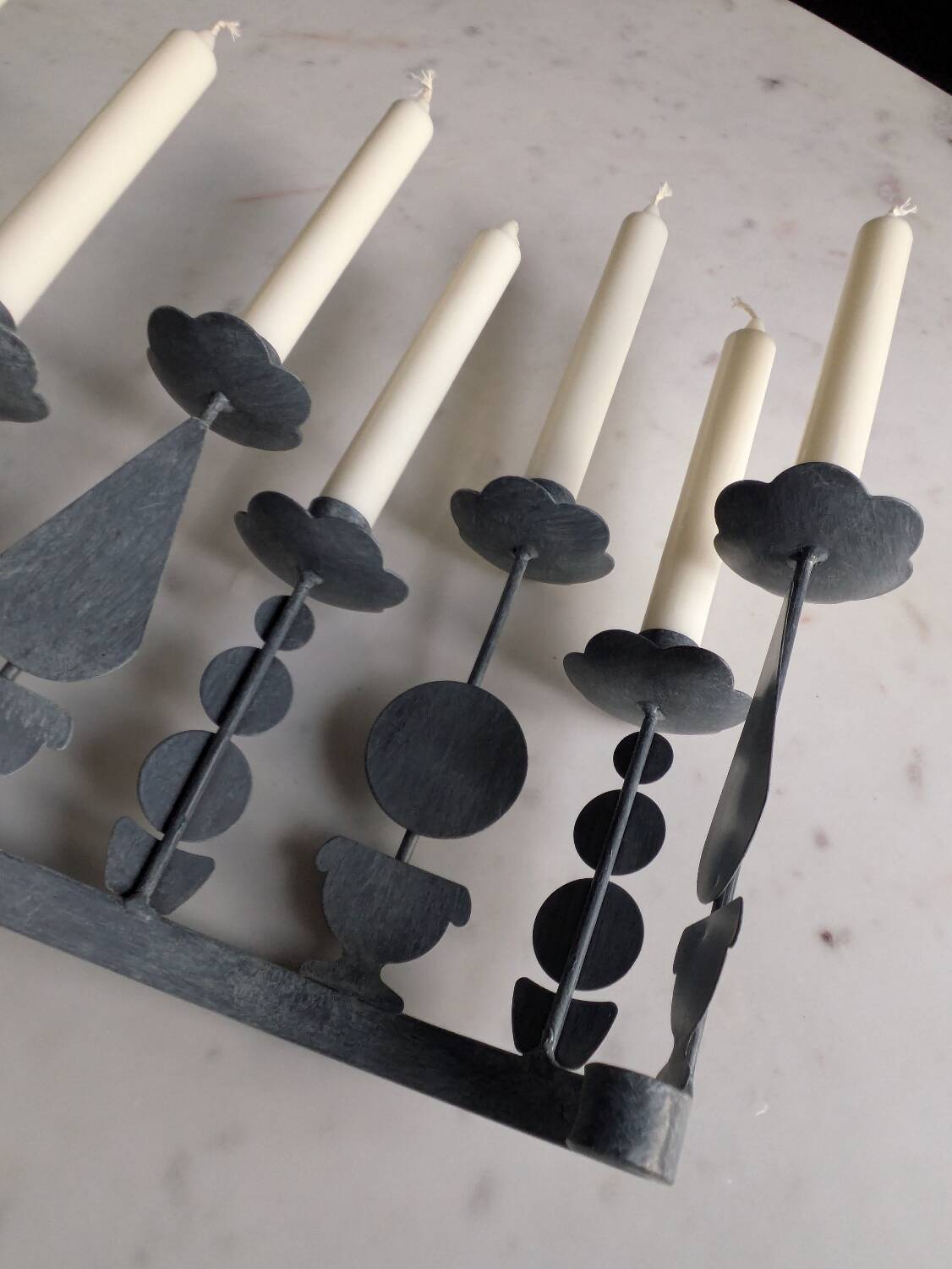 Table centre candle holders