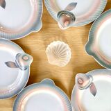 Fish plates Digoin Sarreguemines