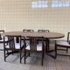Vintage rosewood dining table by Skovby