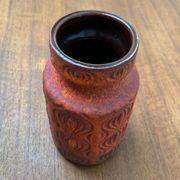 West German pottery vase WGP from the mid-century by Scheurich, 1960s.