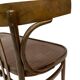 Vintage sofa in beech, 60s design wooden bench