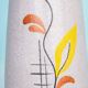 Vintage W-Germany floor vase Bay, minimalist ceramic vase.