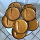 Set of 8 ceramic asparagus plates from Poët Laval 60s-70s
