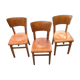 Ensemble de 3 chaises Thonet