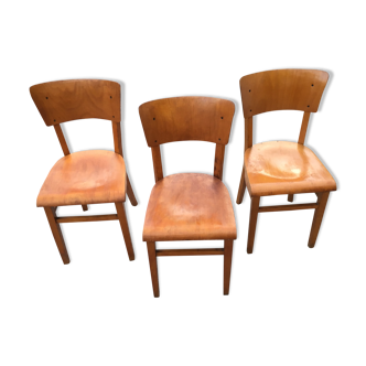Set of 3 chairs Thonet
