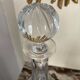 Cut crystal carafe