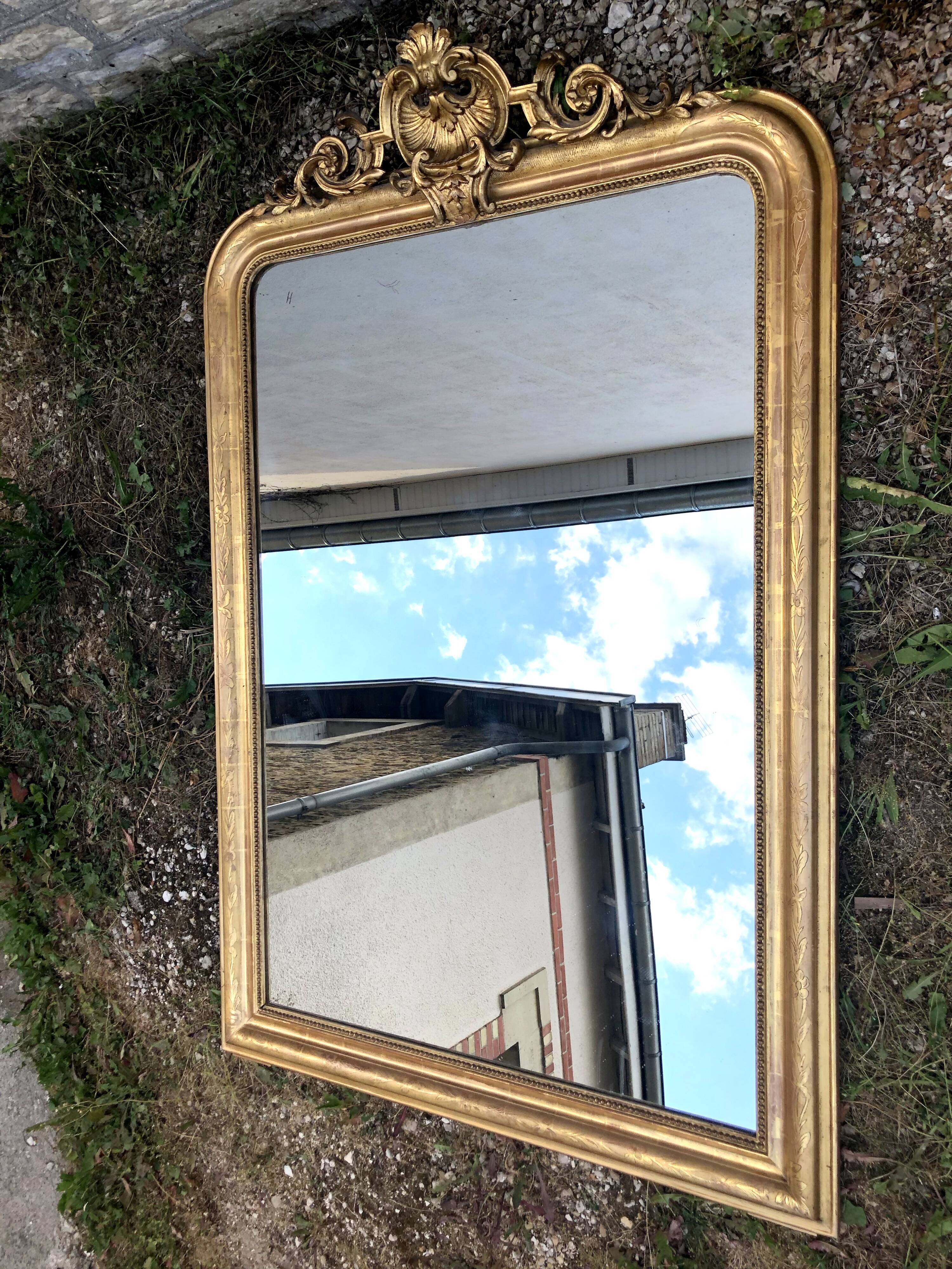 Mirror Louis Philippe 169x110cm