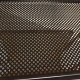 Serving trolley attributed to Mathieu Matégot in perforated metal