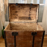 Large trunk wooden chest