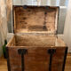 Large trunk wooden chest