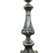 Pair of Art Nouveau Silver-Plated Candlesticks