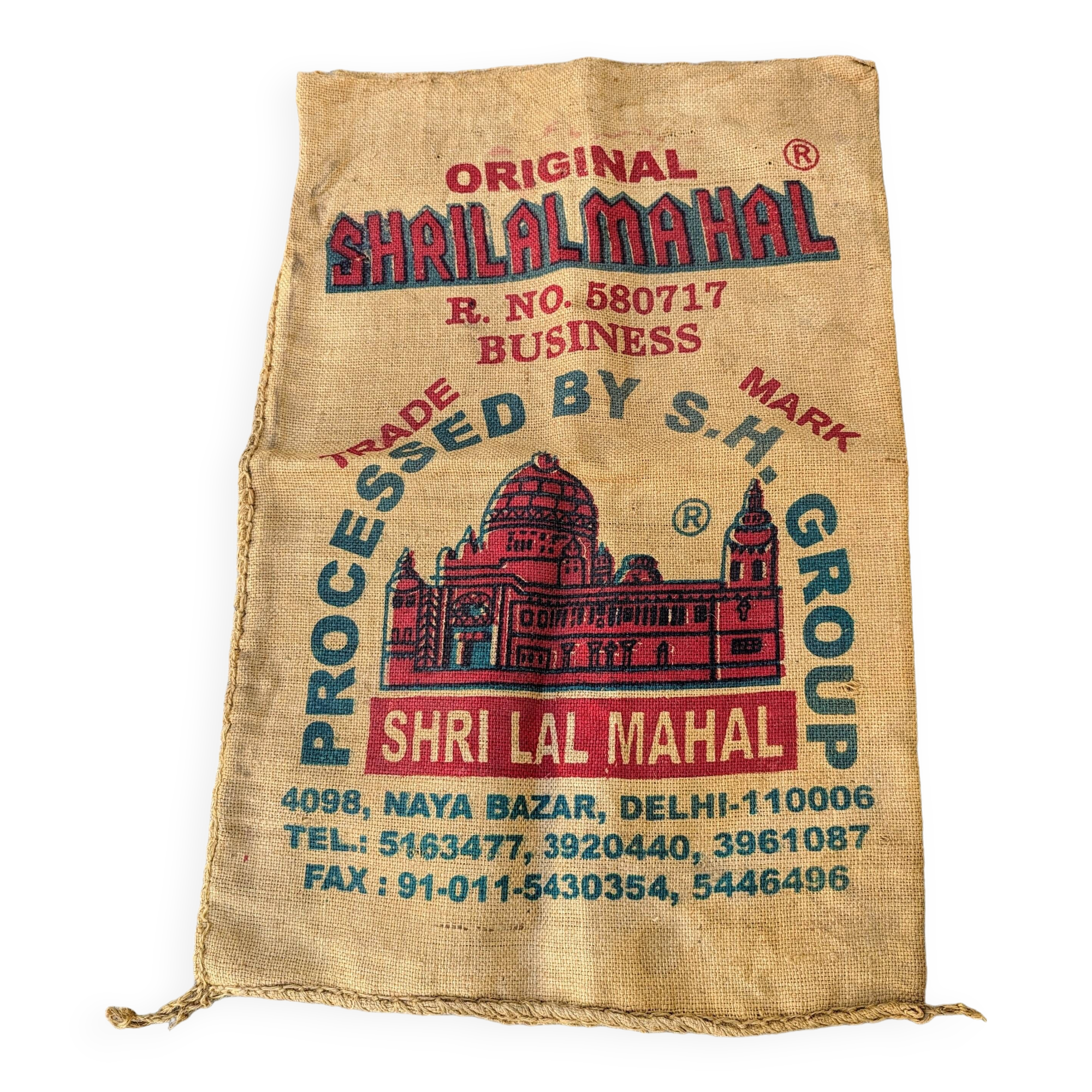 SHRI LAL MAHAL jute bag