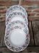 4 antique deep plates from Sarreguemines