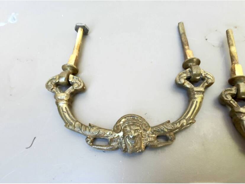 Paire de poignets pour meuble