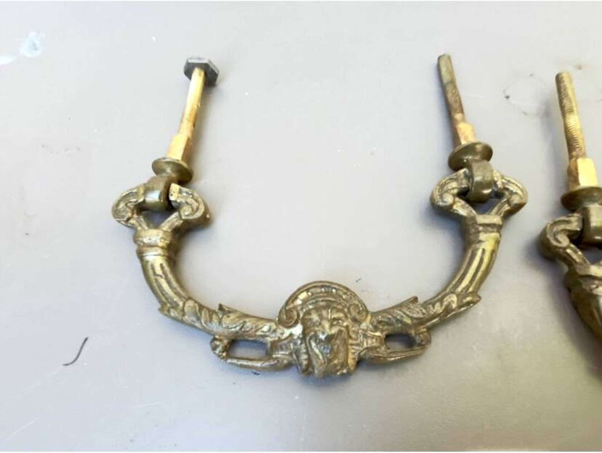 Pair of furniture handles