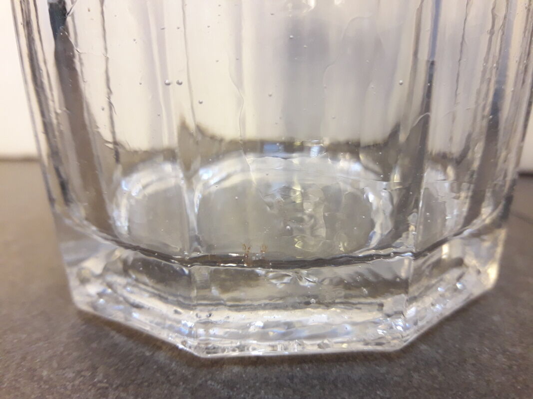 Jam jar XIXth glass -