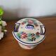 Quimper Earthenware Butter Dish HB Henriot
