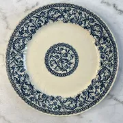 Assiette plate GIEN guirlandes