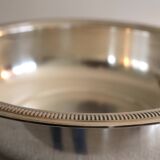 Légumier avec couvercle en métal argenté