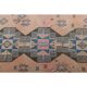 Vintage Turkish Oushak Handmade Cotton Orange Wool Kilim Runner Rug 170x404