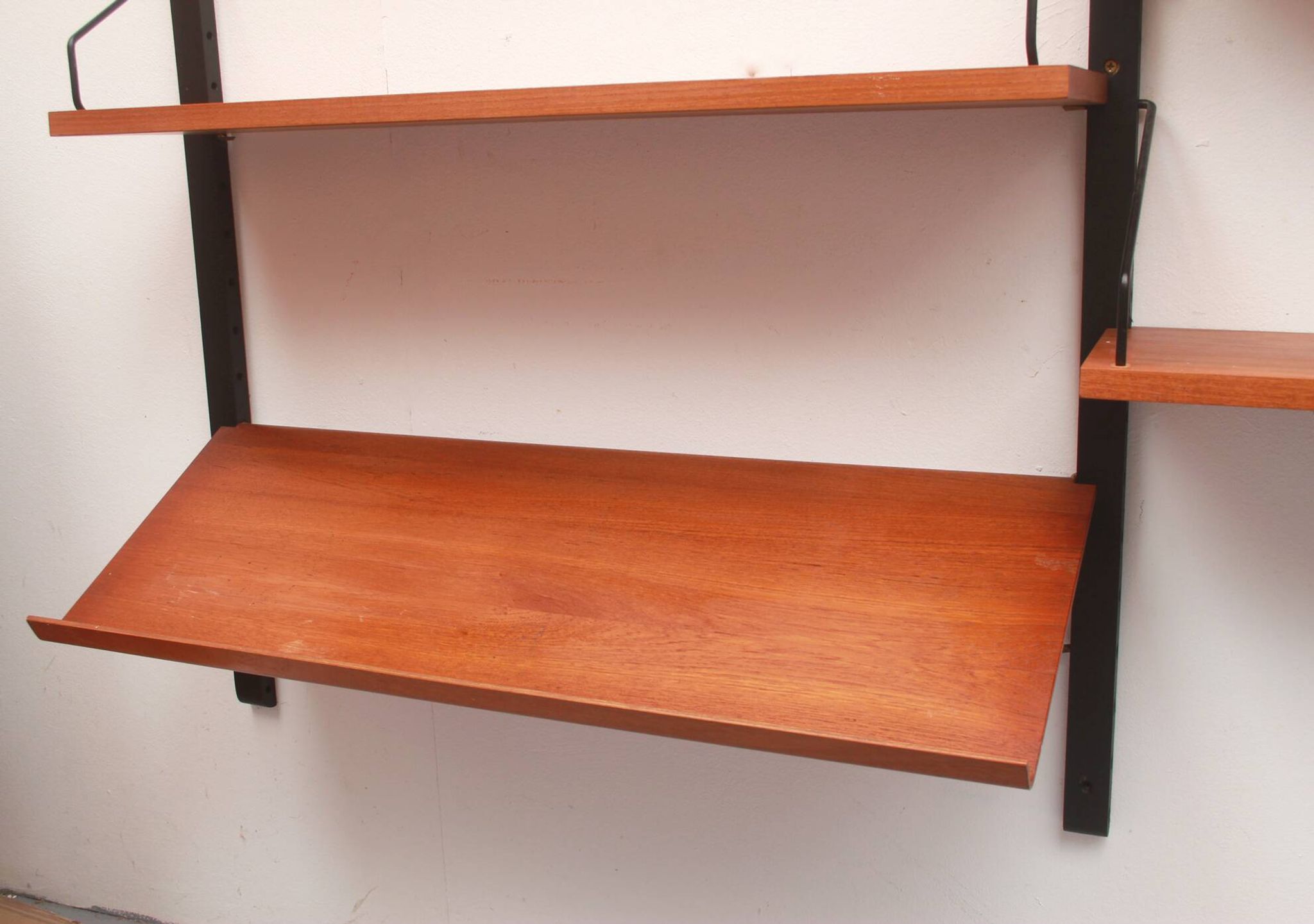 1960s wall unit in teak, Poul Cadovius