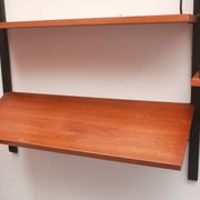 1960s wall unit in teak, Poul Cadovius
