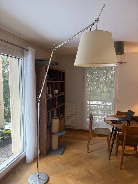 Lampe Artemide Tolomeo Mega Terra avec variateur (parchemin, ø42 cm)