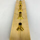 Scandinavian brass candle holder, vintage, Pierre Forsell for Skultuna, 1960