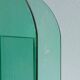 Vase en verre teinté Memphis school