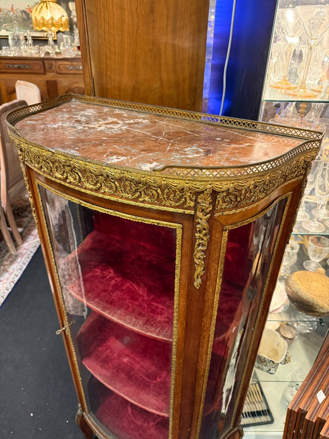 Louis XVI display cabinet