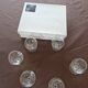 Box of 6 crystal cognac glasses from sèvres –