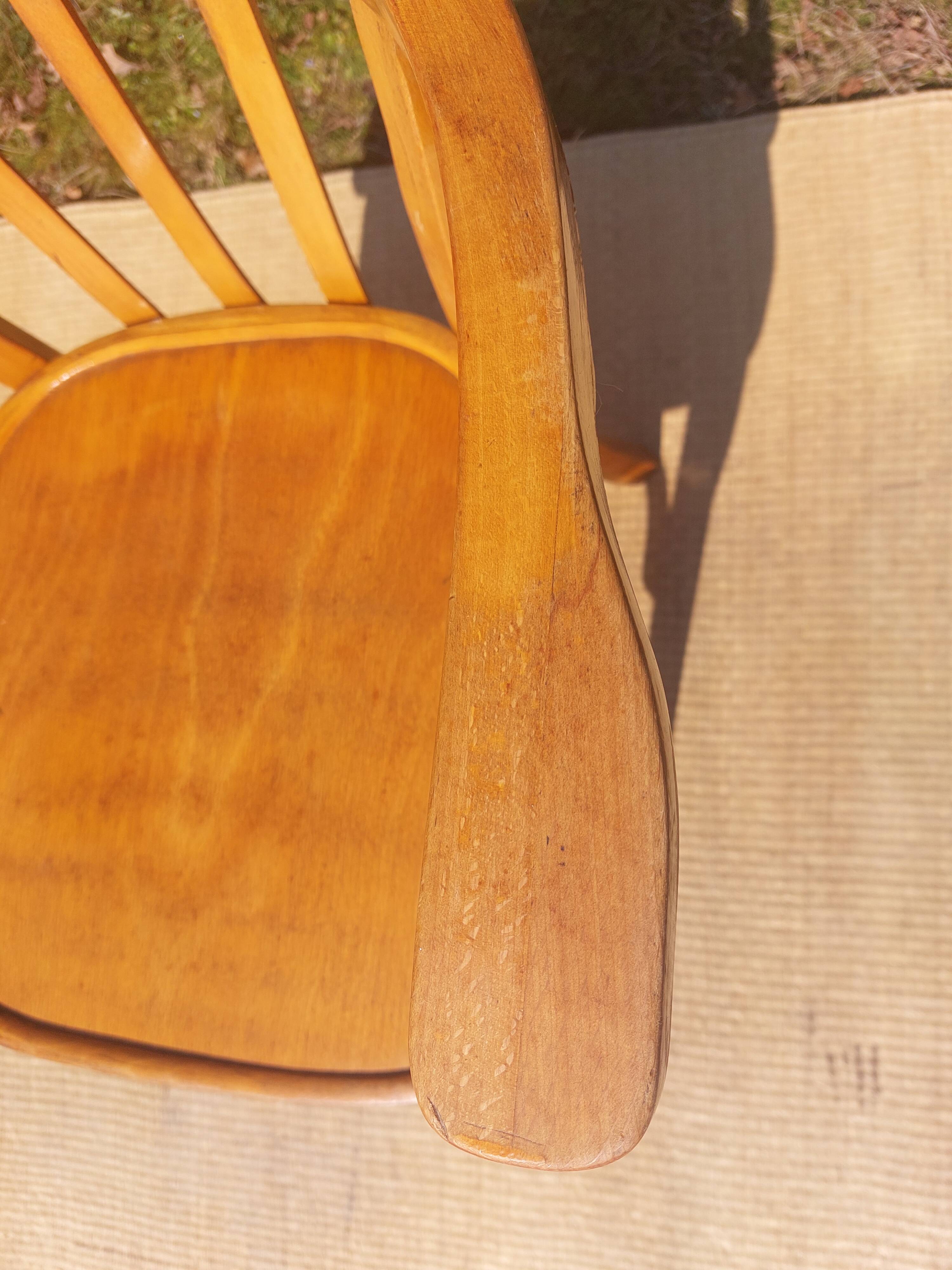 Luterma wooden armchair