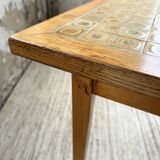 Scandinavian oak and ceramic table