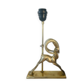 Art Deco Brass Lamp
