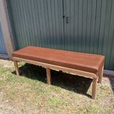Old brasserie bench