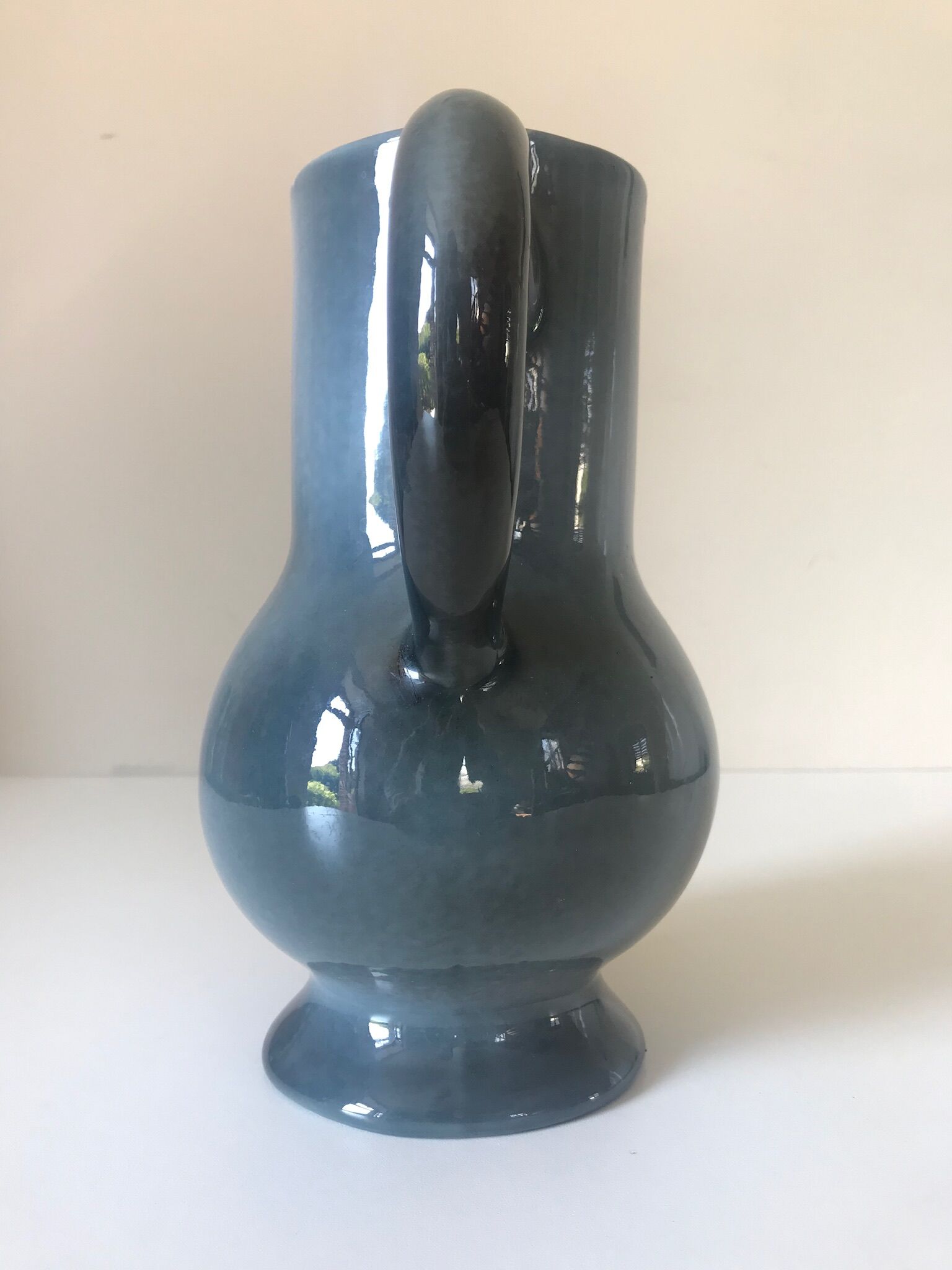 Ceramic Accolay vintage decanter from the 60's