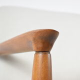 Polish icon, armchair model GFM-64, designed by E.Homa, 1960s, cream